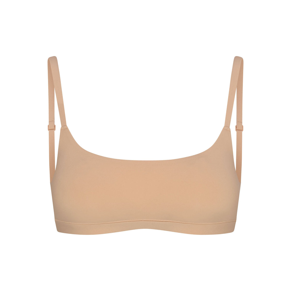 FITS EVERYBODY SUPER PADDED SCOOP BRALETTE | CLAY