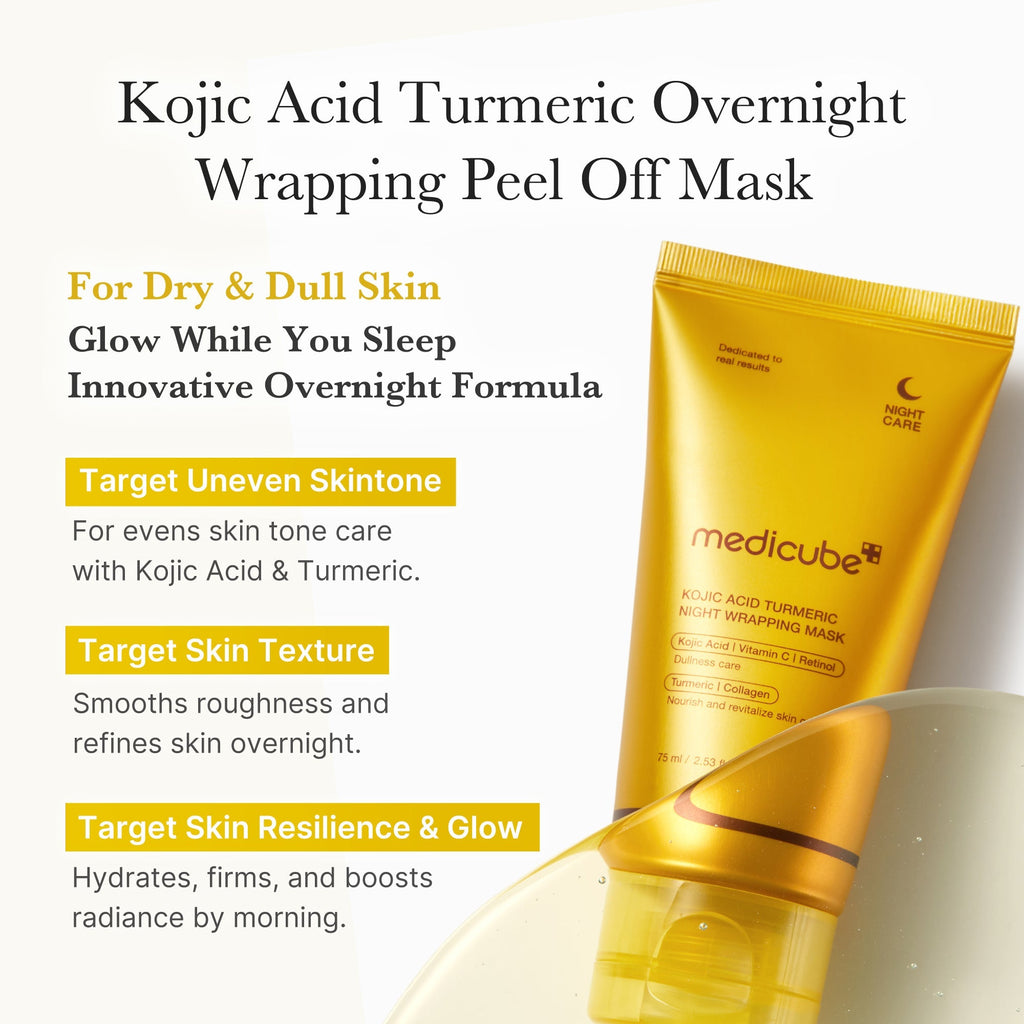 Kojic Acid Turmeric Overnight Wrapping Mask