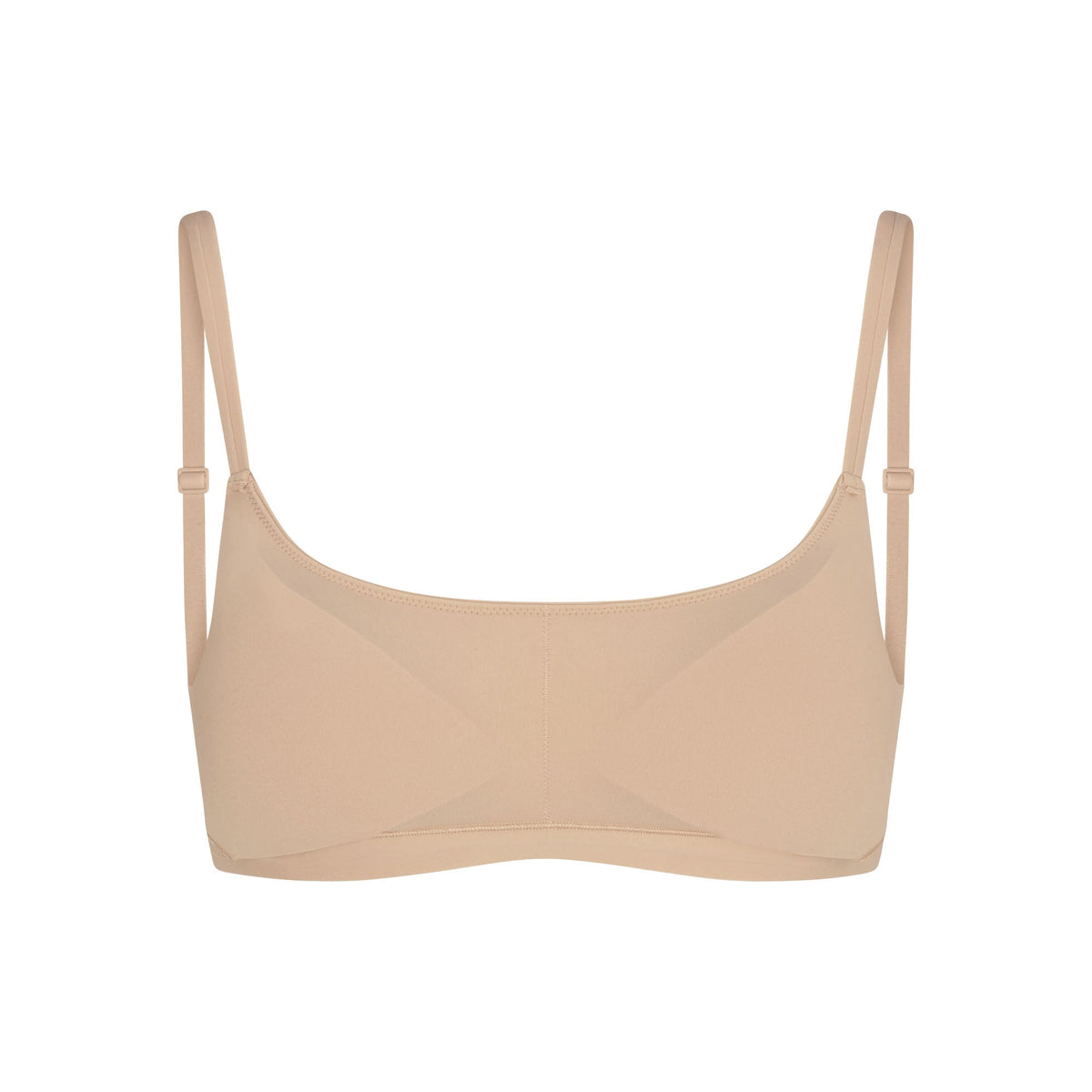 FITS EVERYBODY SUPER PADDED SCOOP BRALETTE | CLAY