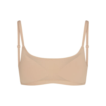 FITS EVERYBODY SUPER PADDED SCOOP BRALETTE | CLAY