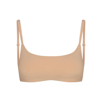 FITS EVERYBODY SUPER PADDED SCOOP BRALETTE | CLAY
