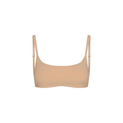 FITS EVERYBODY SUPER PADDED SCOOP BRALETTE | CLAY