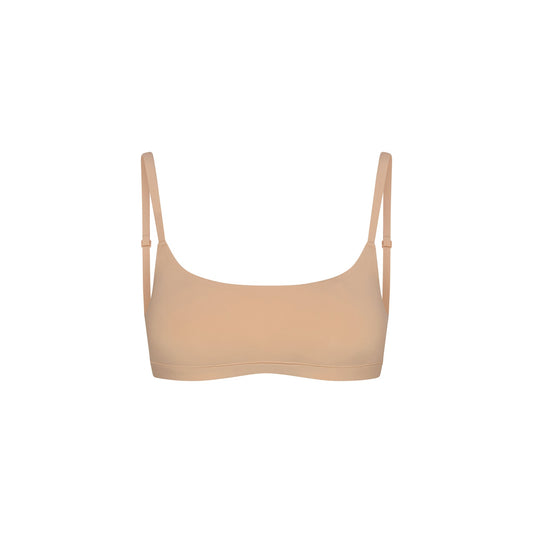 FITS EVERYBODY SUPER PADDED SCOOP BRALETTE | CLAY